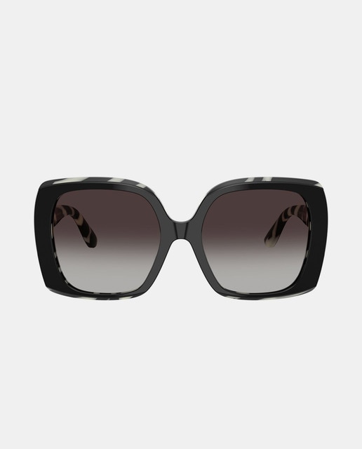 Imagen 0 de Gafas de sol de mujer cuadradas en acetato con lente degradada en gris