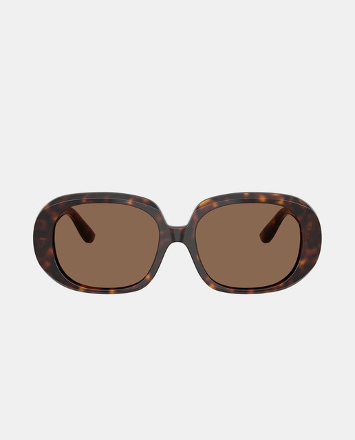 Imagen 0 de Gafas de sol de mujer ovaladas en acetato con lente degradada en gris
