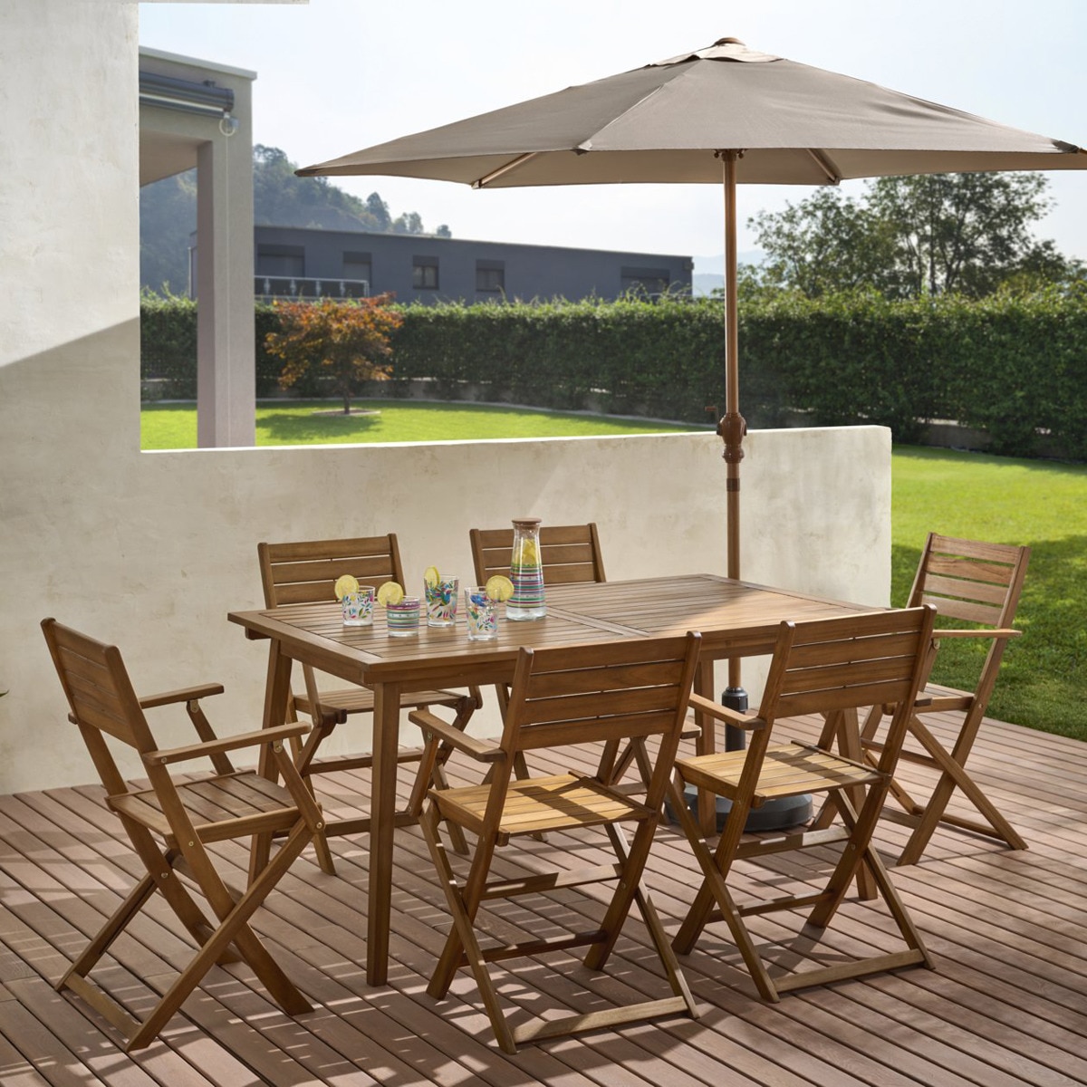 Conjunto de comedor de jardín Scot Basics El Corte Inglés 2