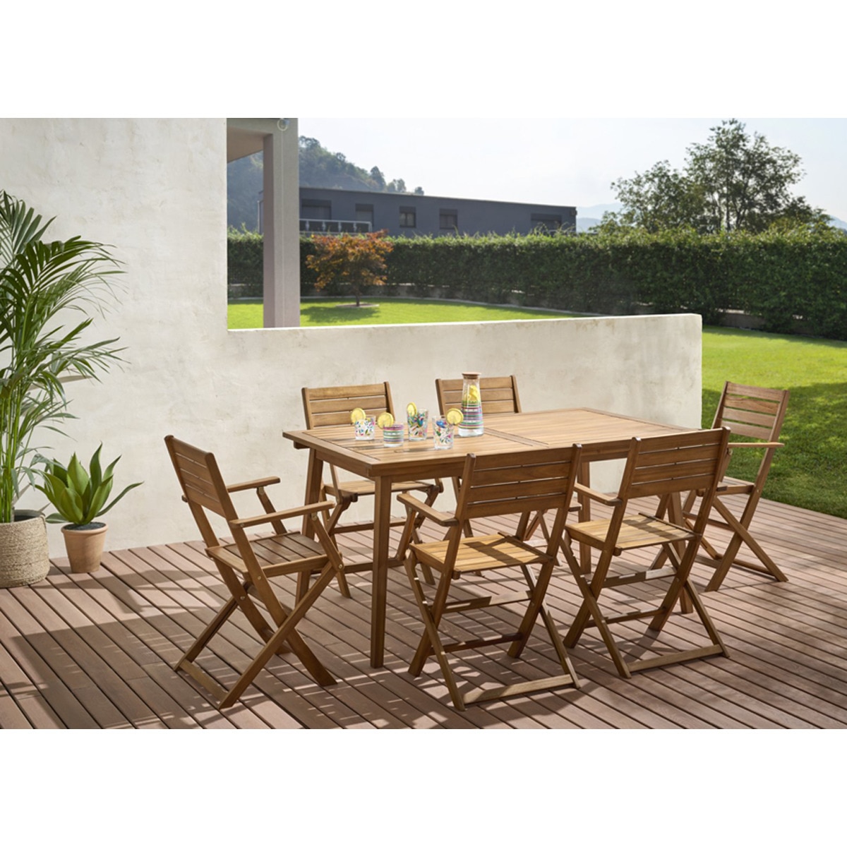 Conjunto de comedor de jardín Scot Basics El Corte Inglés 1