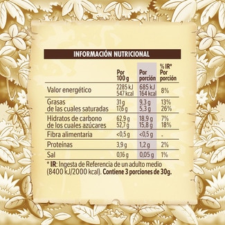 Chocolate blanco con galleta tableta 90 g - Nestle Jungly