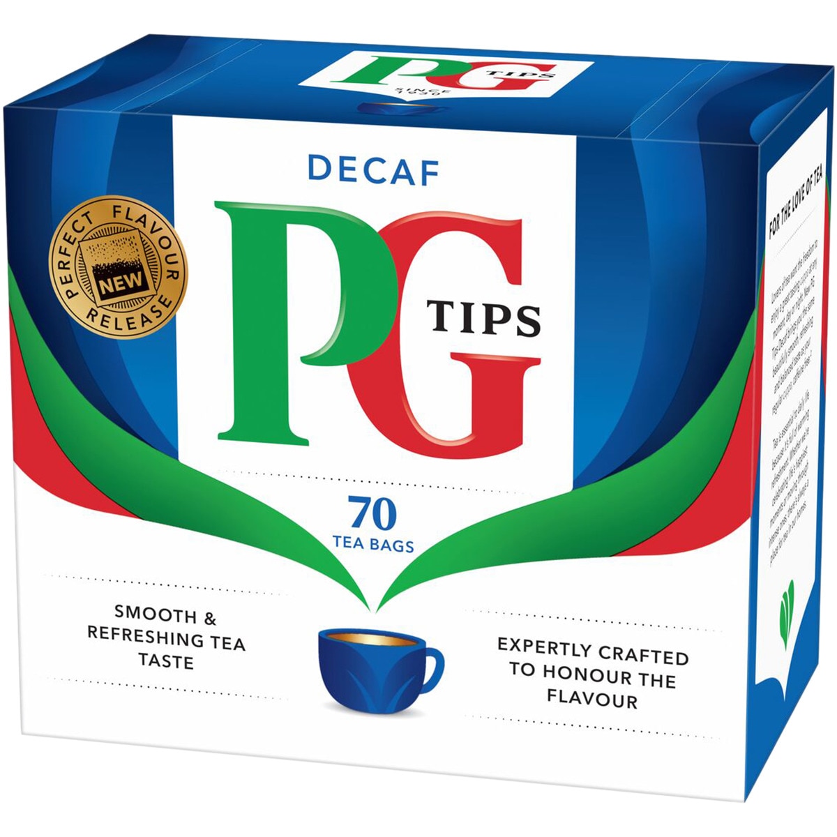 Té clásico descafeinado estuche 35 bolsitas pirámides - Pg Tips
