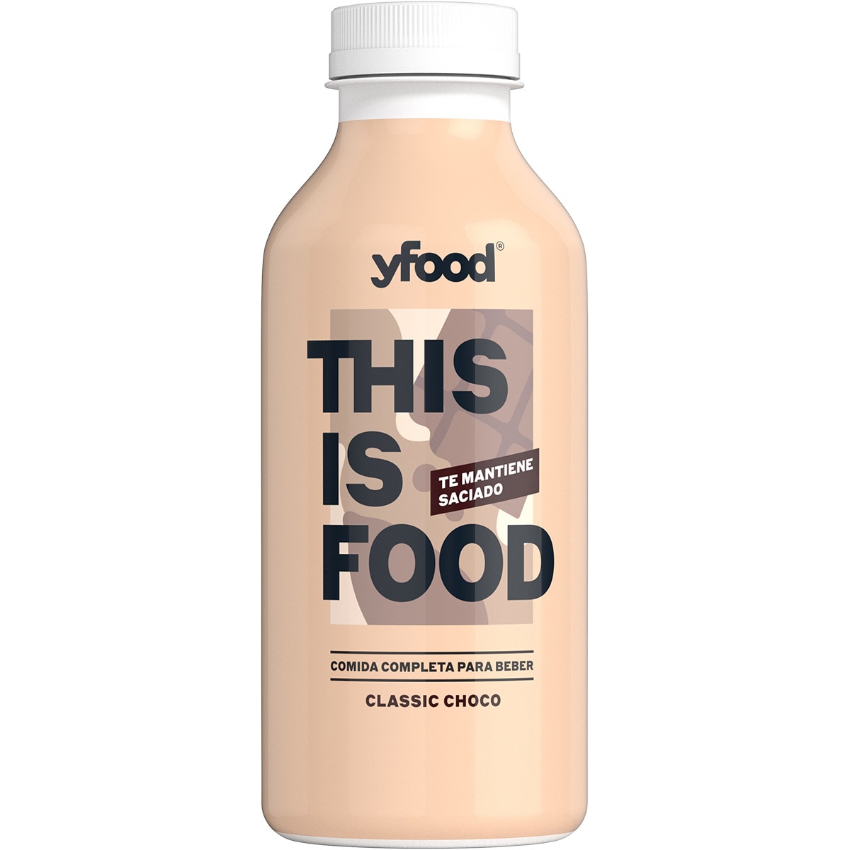 This is Food batido sustitutivo sabor chocolate classic sin gluten y sin lactosa botella 500 ml - Yfood