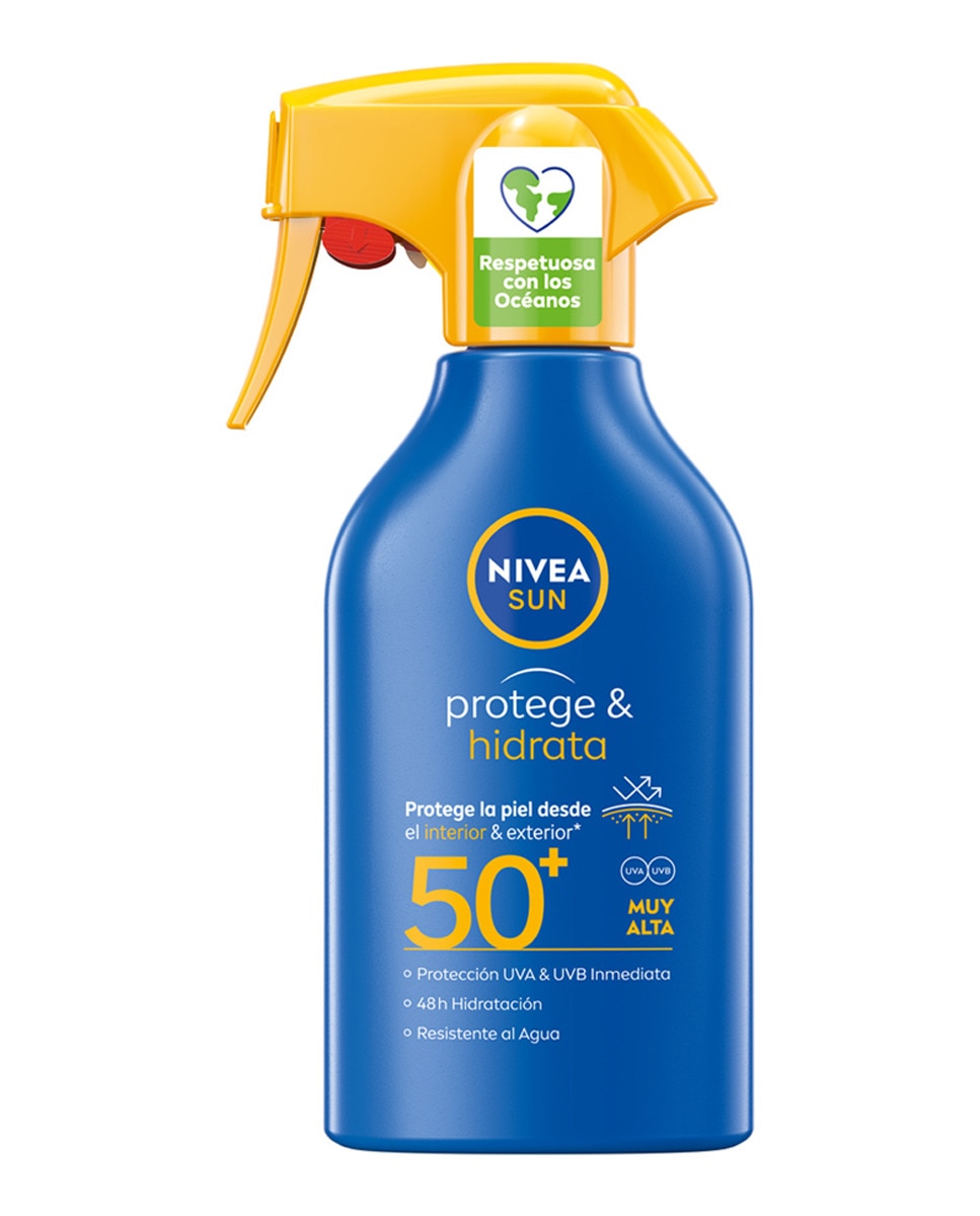 Spray Solar FP50+ Protege & Hidrata 270 ml Nivea - 270 ml 1