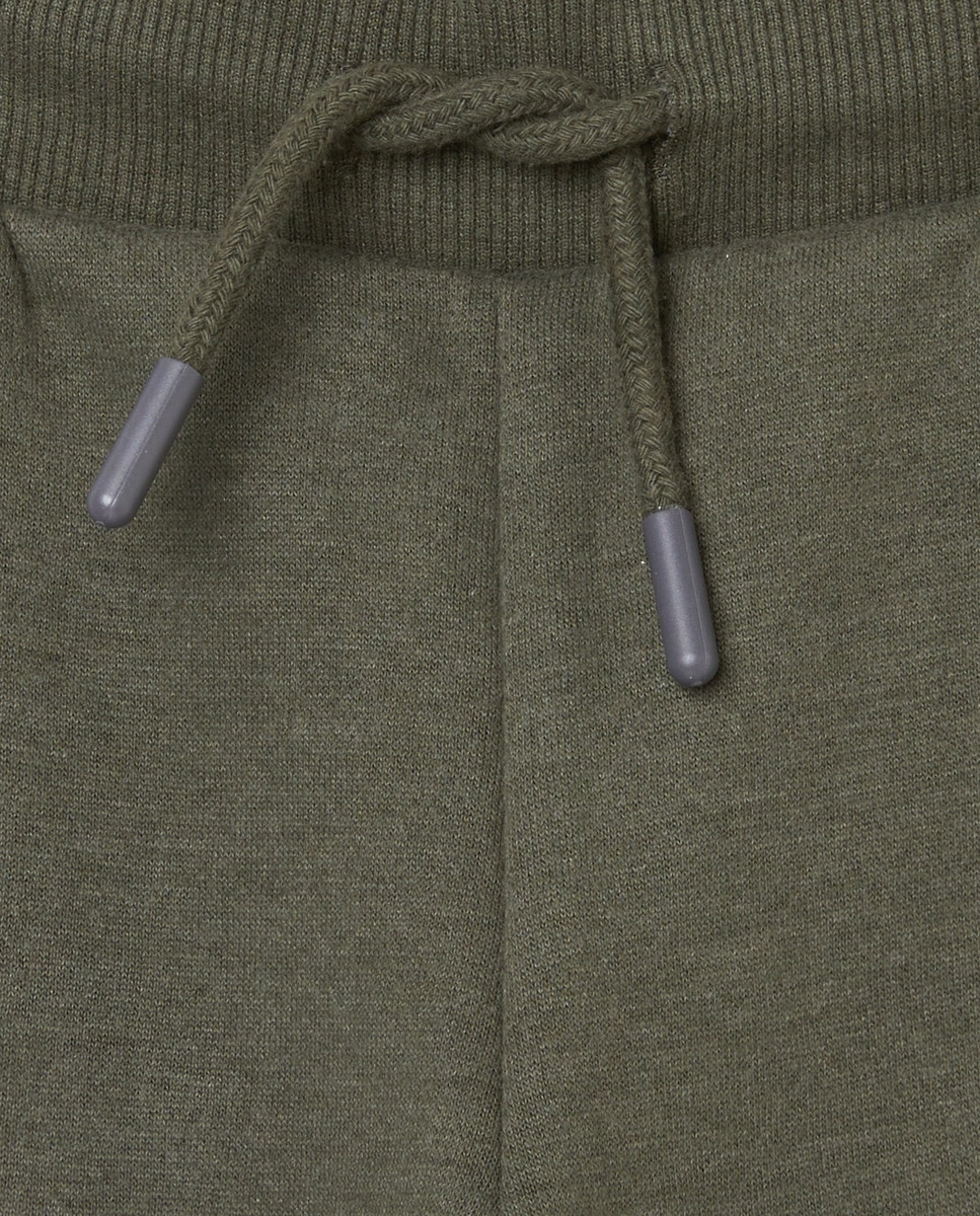 Pantalón de niño felpa Verde-3