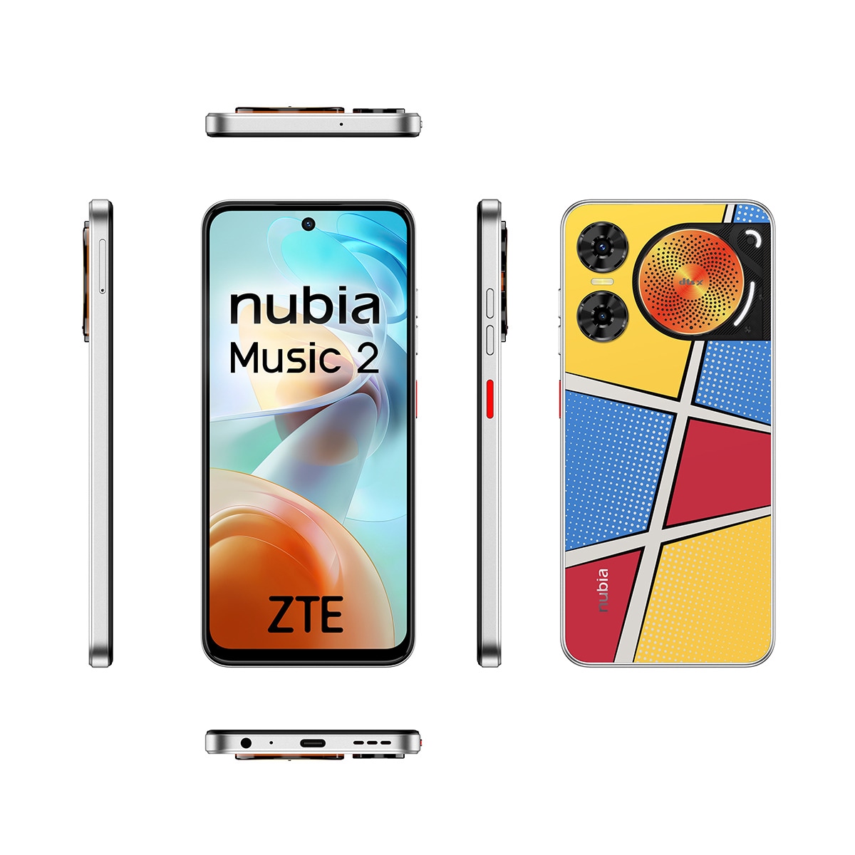 ZTE nubia Music 2 4GB+128GB móvil libre Multicolor-5