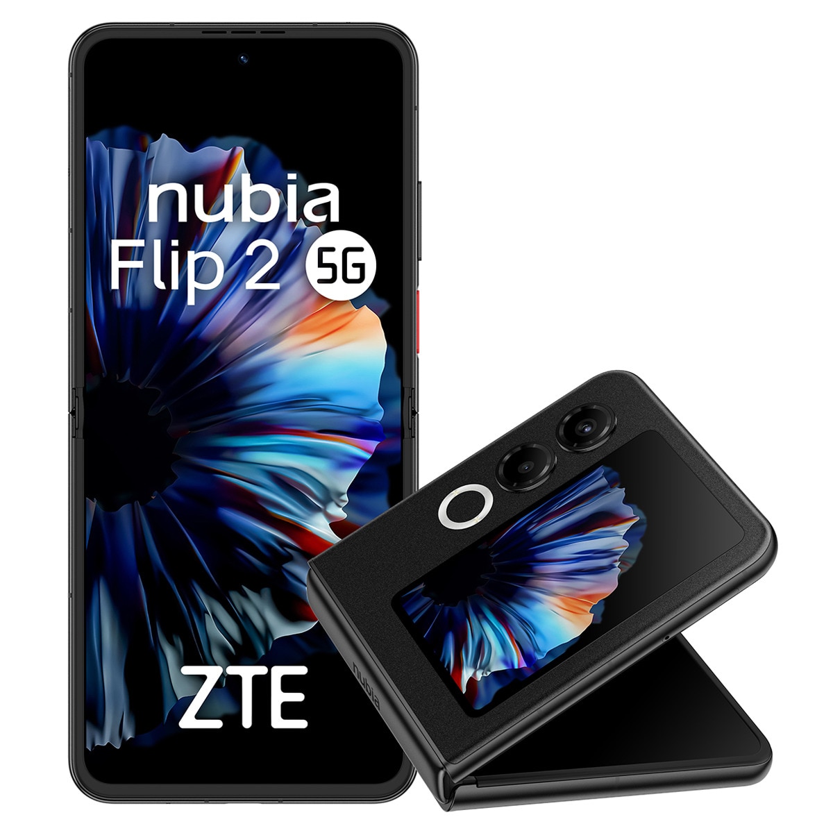 ZTE nubia Flip 2 5G 8GB + 256GB móvil libre Negro-1