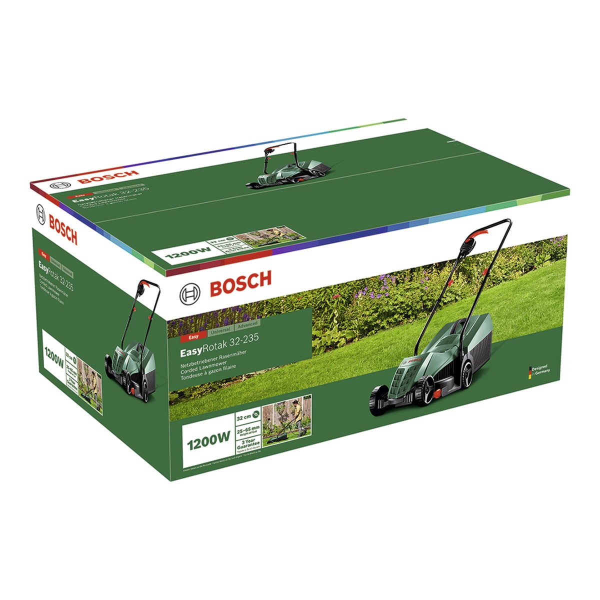 Cortacésped eléctirco Bosch EasyRotak 32-235 Verde / Negro-3
