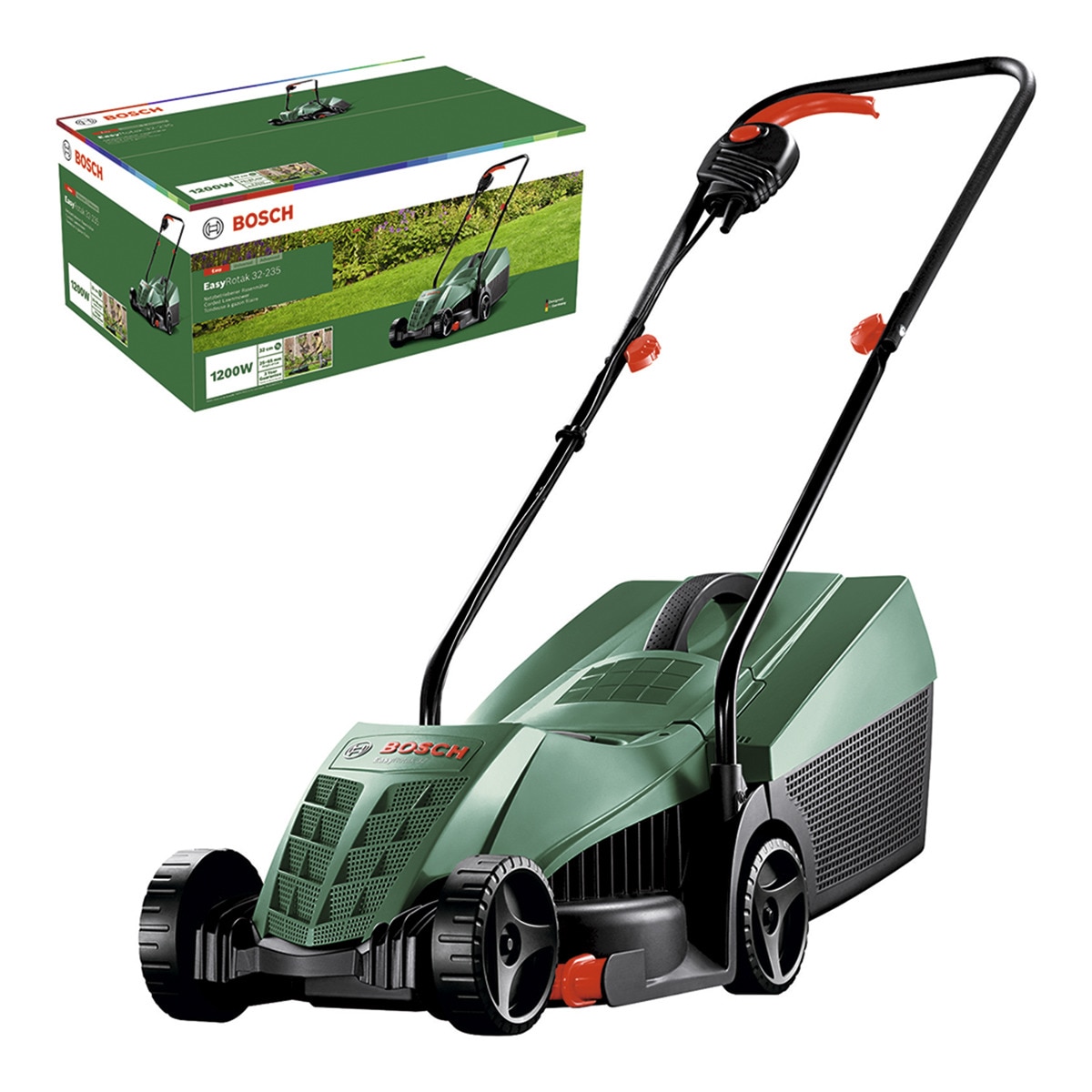 Cortacésped eléctirco Bosch EasyRotak 32-235 Verde / Negro-2