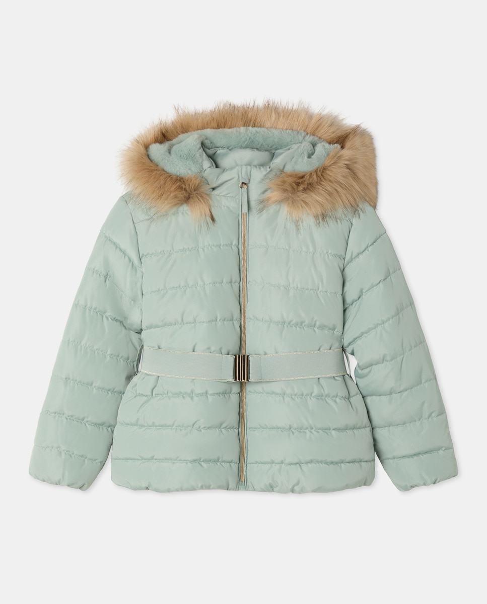 Parka Curta para Criança Sabão-5