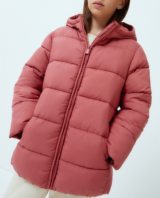 Imagen 0 de Parka básica de niña tipo plumífero