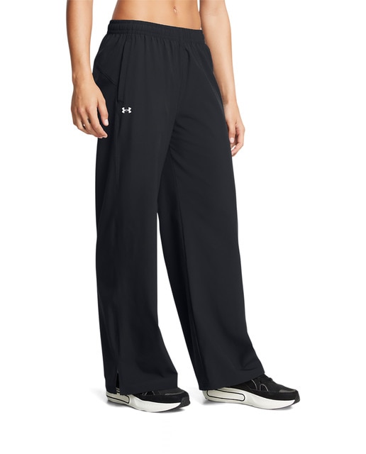 Imagen 0 de Pantalones casual de mujer Ua Rival Wide Leg Pant-Blk Under Armour