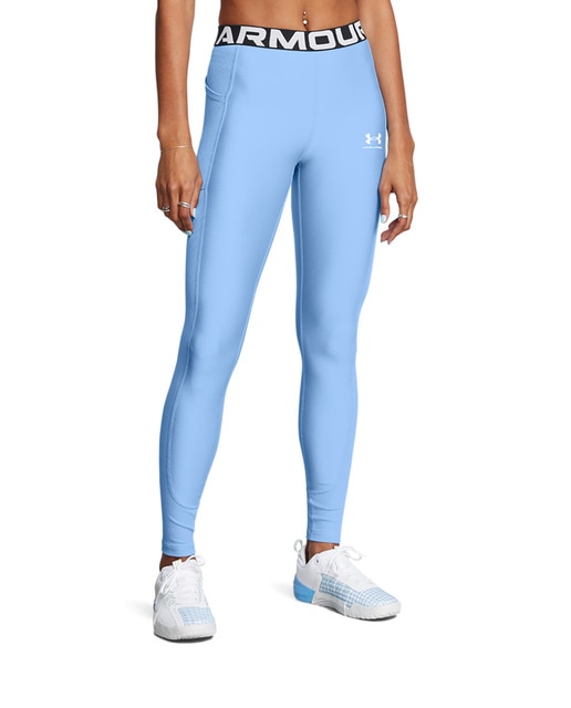 Imagen 0 de Mallas de mujer Heatgear Rib Legging-Blk Under Armour