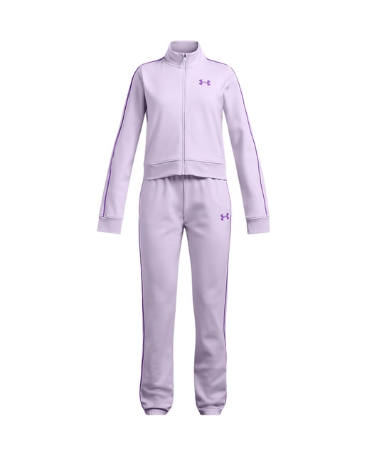 Imagen 0 de Chándal casual de niños Ua Icon Knit Crop Tracksuit-Ppl Under Armour
