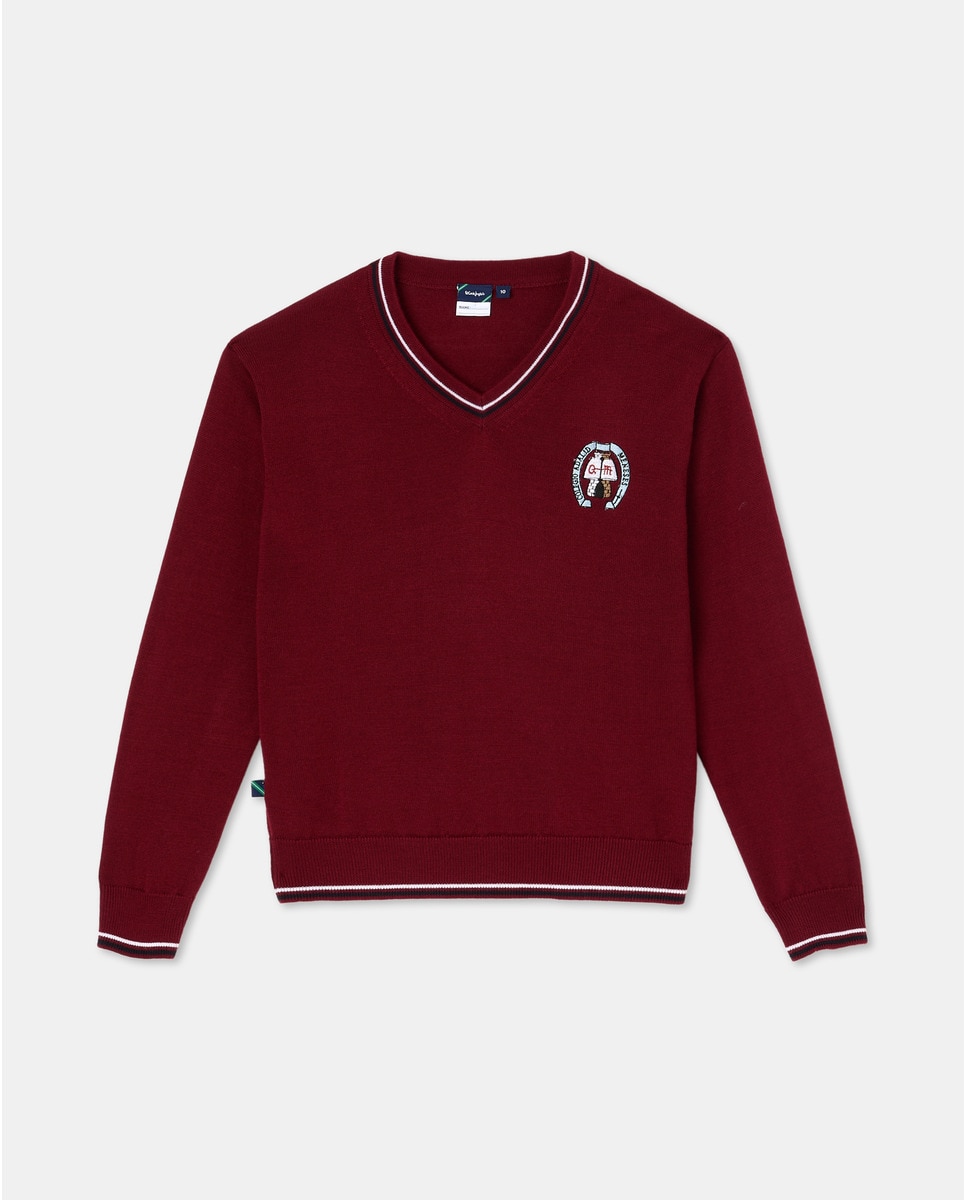 Jersey colegial - Kids El Corte Inglés - Granate Granate-1