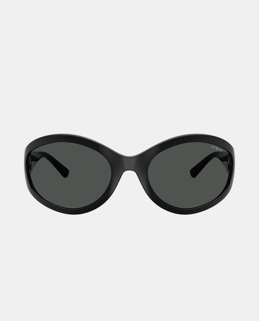 Imagen 0 de Gafas de sol de mujer ovaladas en inyectado en gris