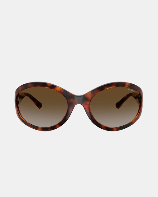 Imagen 0 de Gafas de sol de mujer ovaladas en inyectado en gris