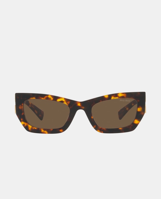 Imagen 0 de Gafas de sol de mujer rectangulares de acetato havana