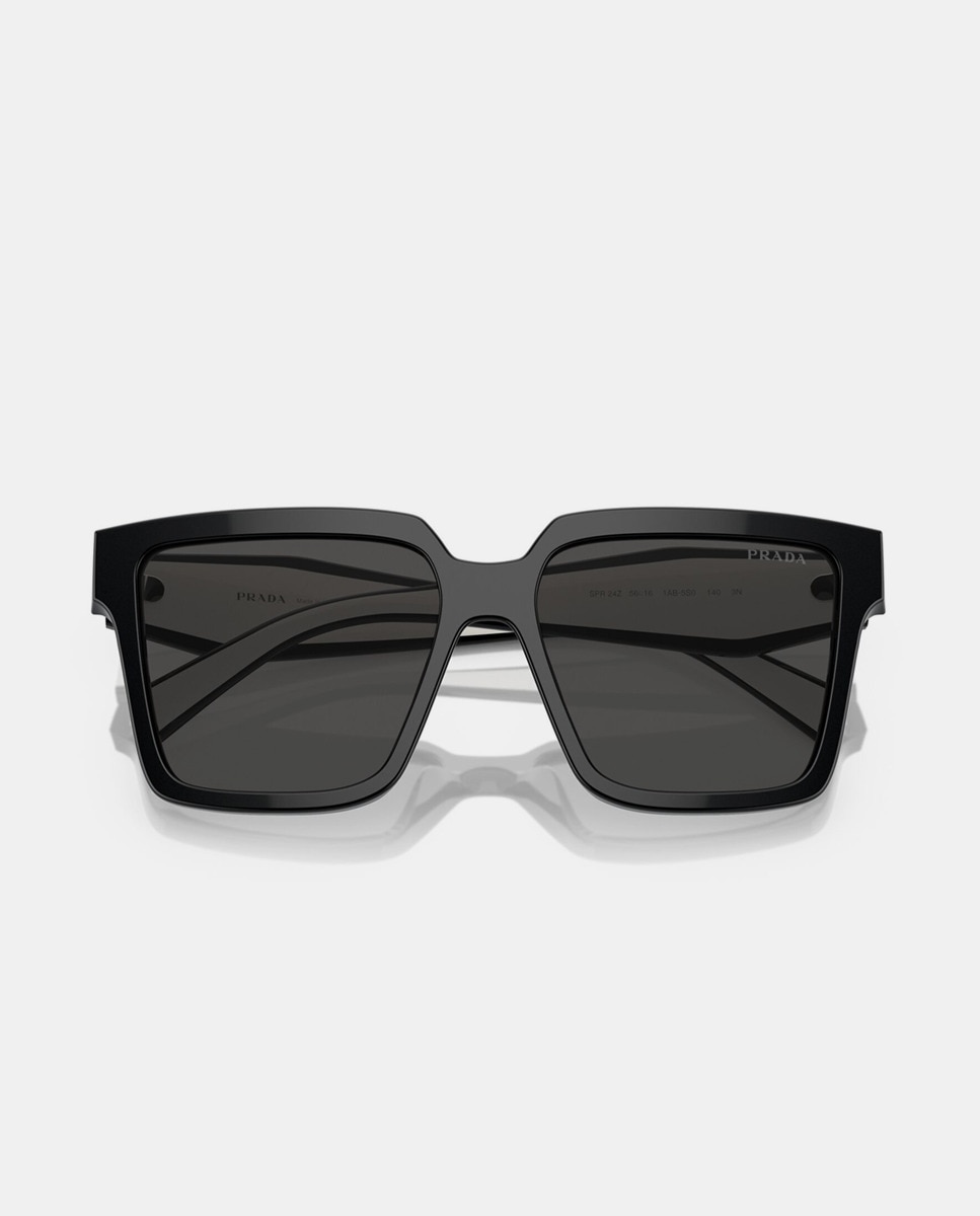Gafas de mujer cuadradas de acetato en negro · Prada · El Corte Inglés