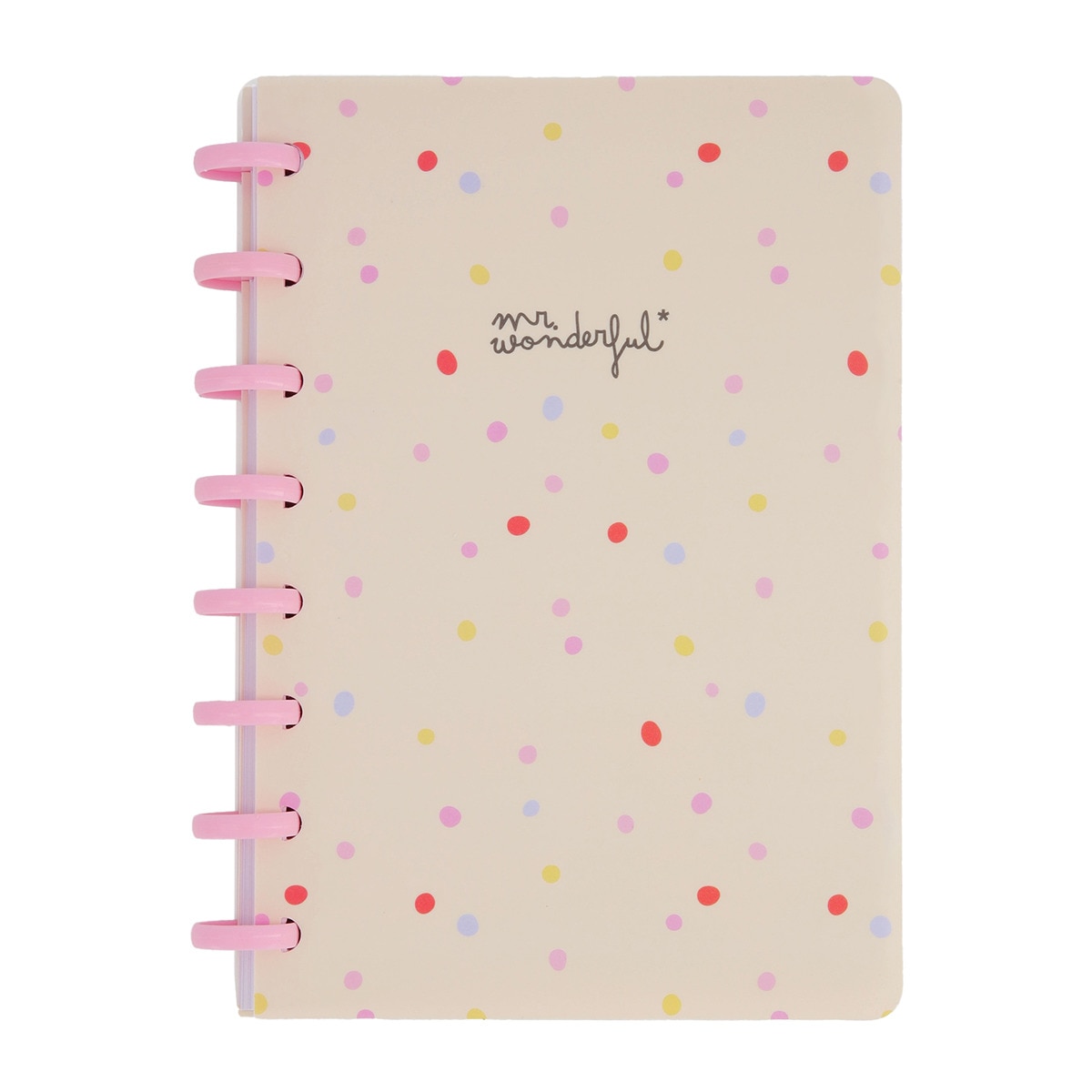 Libreta A5 Mr Wonderful: Topos 1