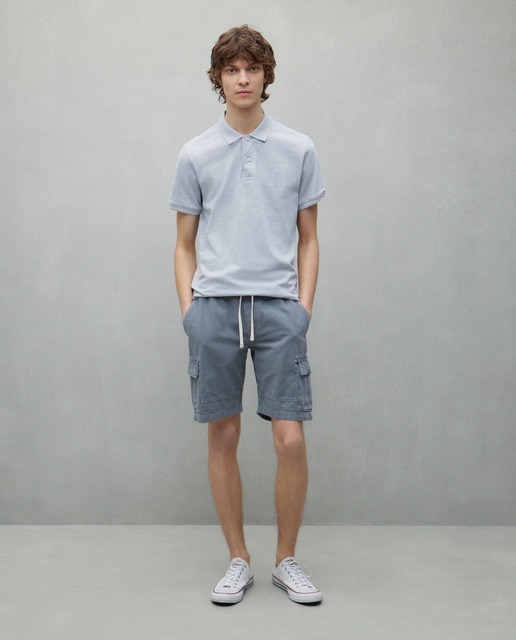 Imagen 0 de Bermuda jogger multibolsillos algodón