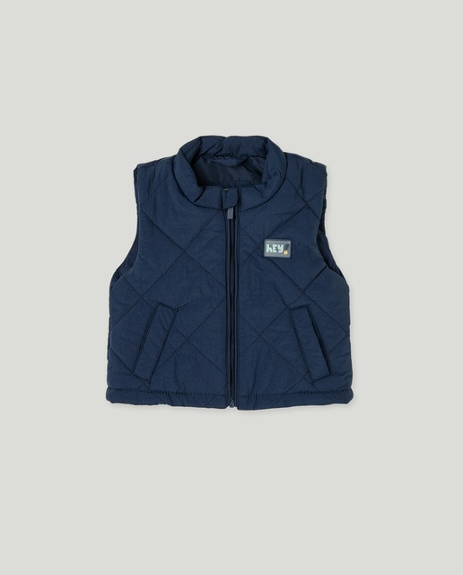 Imagem 0 de Colete Acolchoado Liso de Bebé