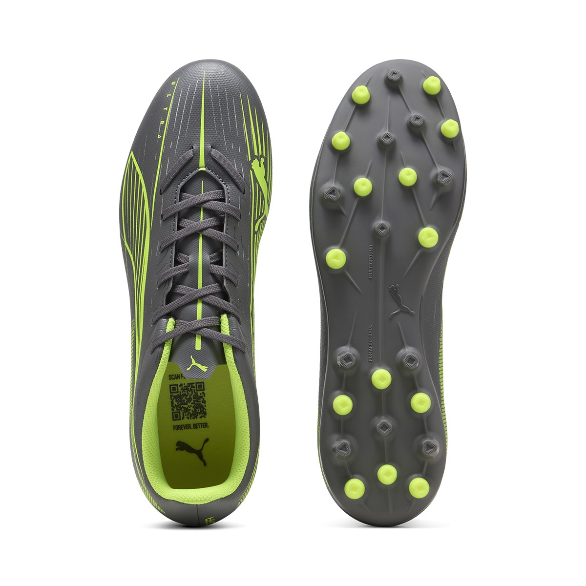 Chuteiras de Futebol de Homem Ultra 5 Play MG Jr Cinzento-3