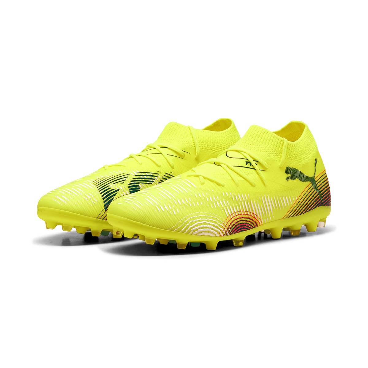 Chuteiras de Futebol de Homem Future 8 Match MG Amarelo-2