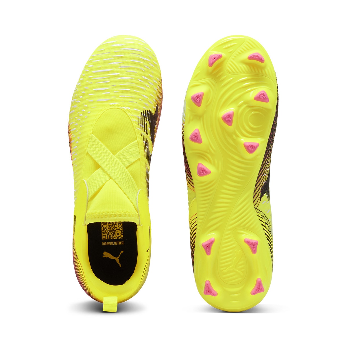 Chuteiras de Futebol de Criança Future 8 Match LL FG Amarelo-3