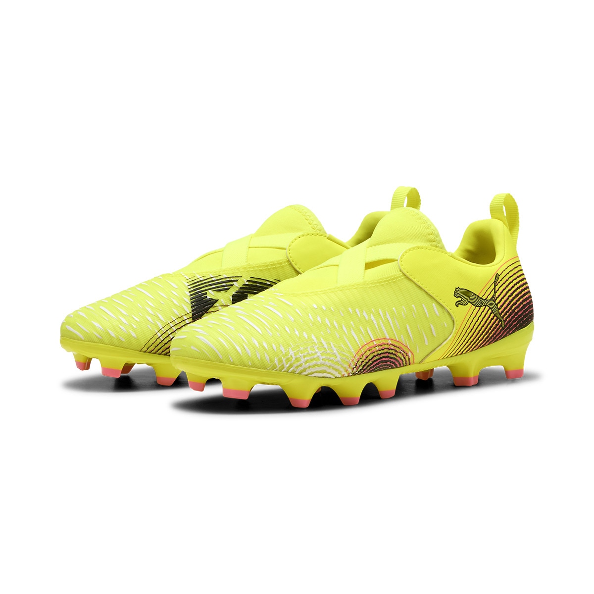 Chuteiras de Futebol de Criança Future 8 Match LL FG Amarelo-2