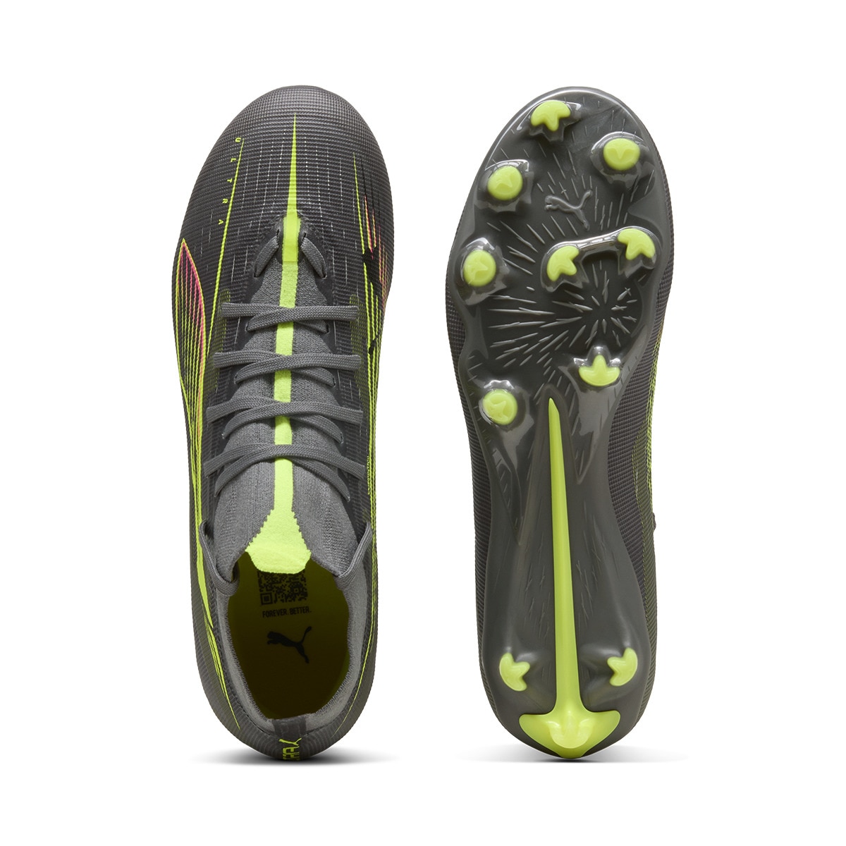 Chuteiras de Futebol de Mulher Ultra 5 Match+ FG/AG Wn'S Cinzento-3