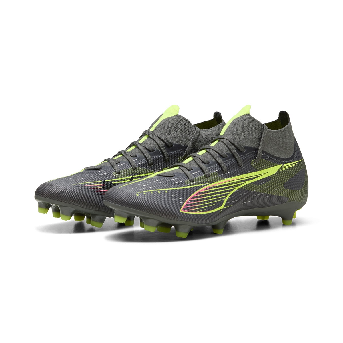 Chuteiras de Futebol de Mulher Ultra 5 Match+ FG/AG Wn'S Cinzento-2