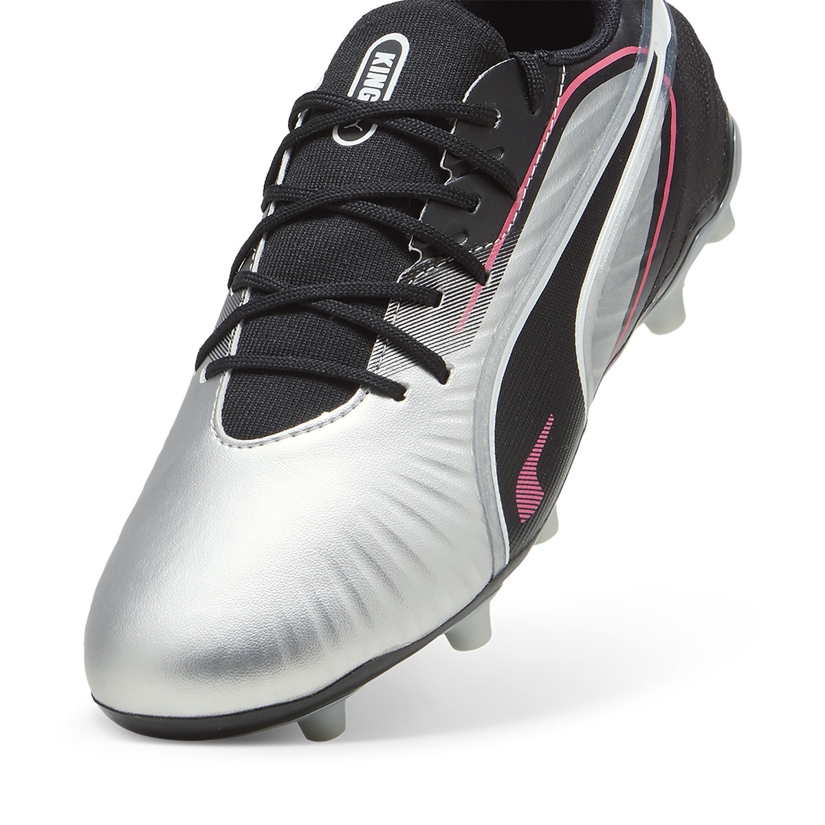 Chuteiras de Futebol de Criança King Match FG/AG Jr Cinzento-5