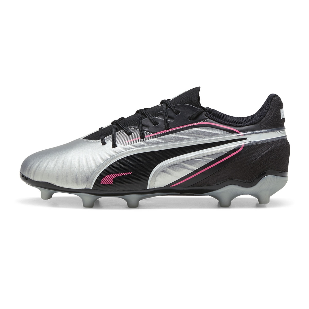 Chuteiras de Futebol de Criança King Match FG/AG Jr Cinzento-4