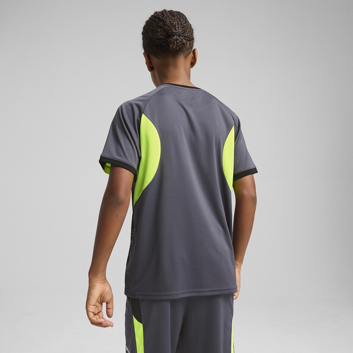 T-shirt de Criança Individual LIGA Graphic Jersey jr Preto-2