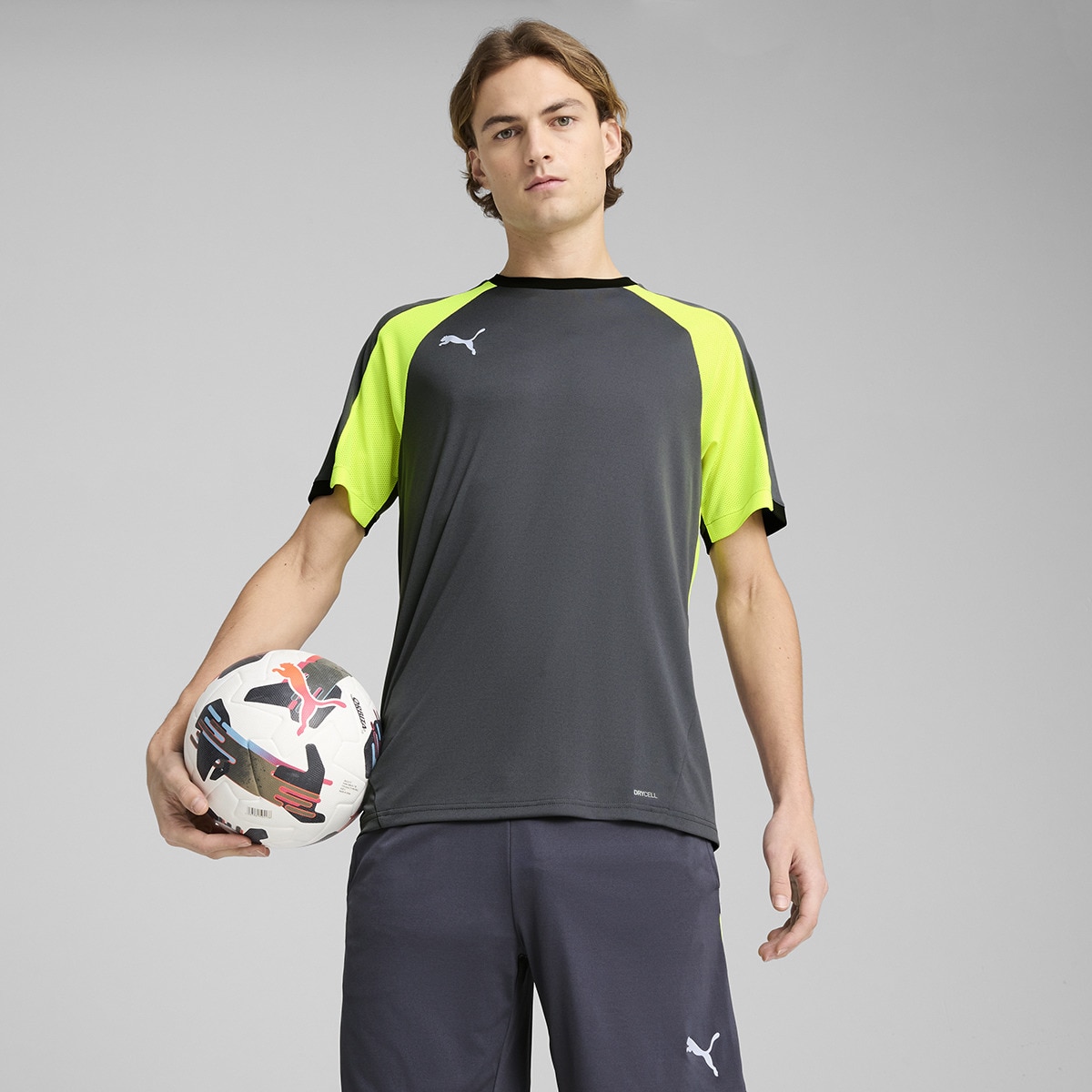 T-shirt de Homem Individual Liga Jersey Preto-1