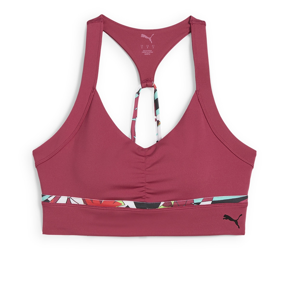 Imagem 0 de Soutien Desportivo de Mulher 4Keeps Tropical AOP Longline Bra