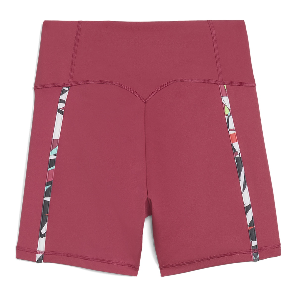 Leggings Tipo Calções de Mulher Tropical AOP HW 5" Short Tight Vermelho-7