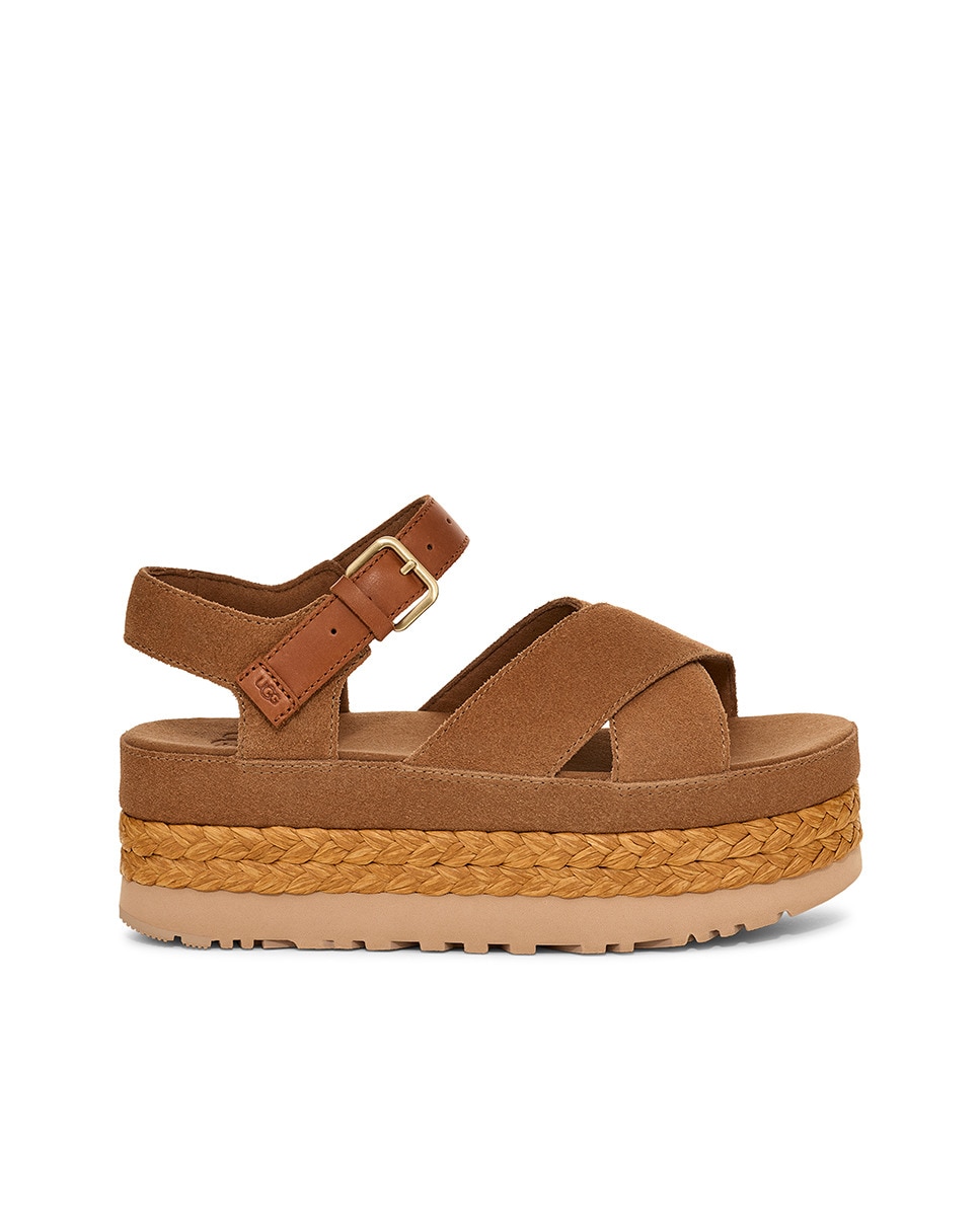 Sandálias Aubrey Ankle Strap Couro-1