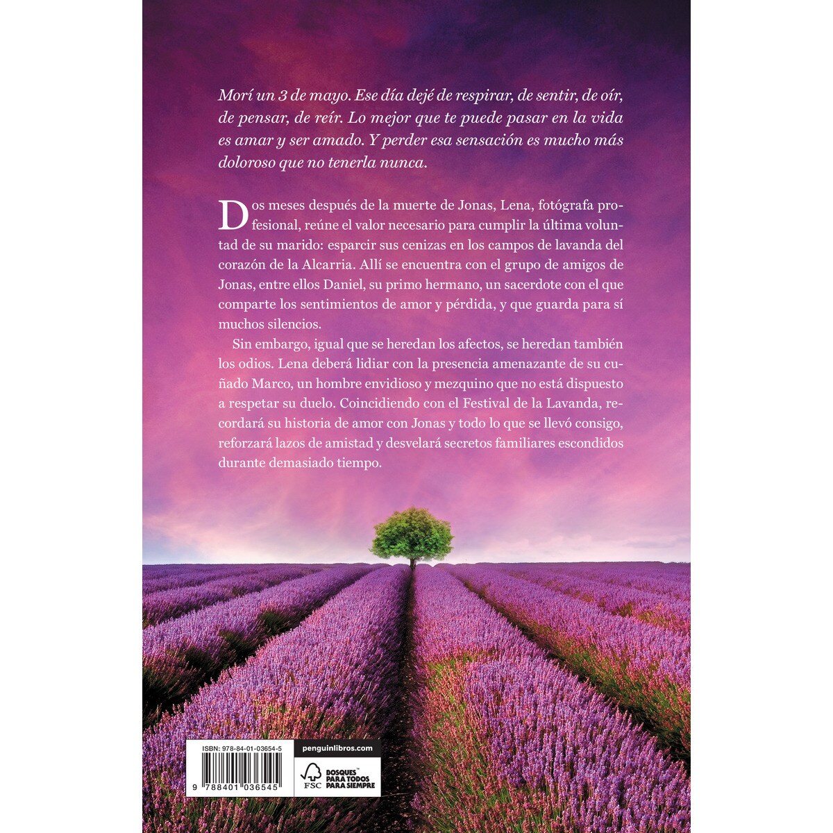 La memoria de la lavanda (Capa mole) 2