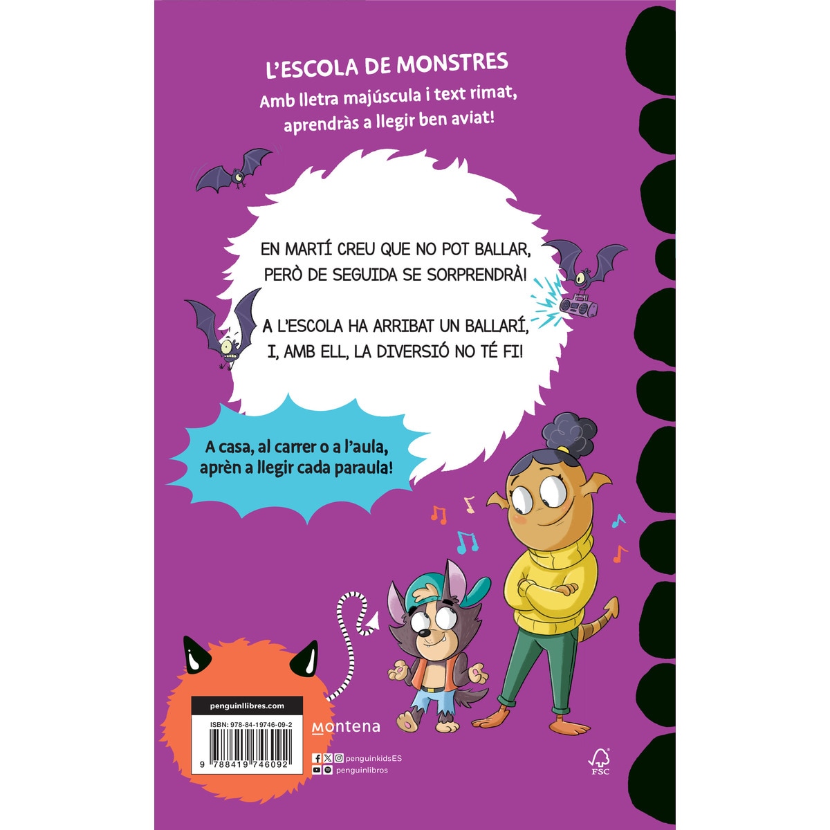Aprendre a llegir a l'Escola de Monstres 13 - L'artista de la pista: Amb lletra MAJÚSCULA (llibres per a nens a partir de 5 anys) (Capa mole) 2