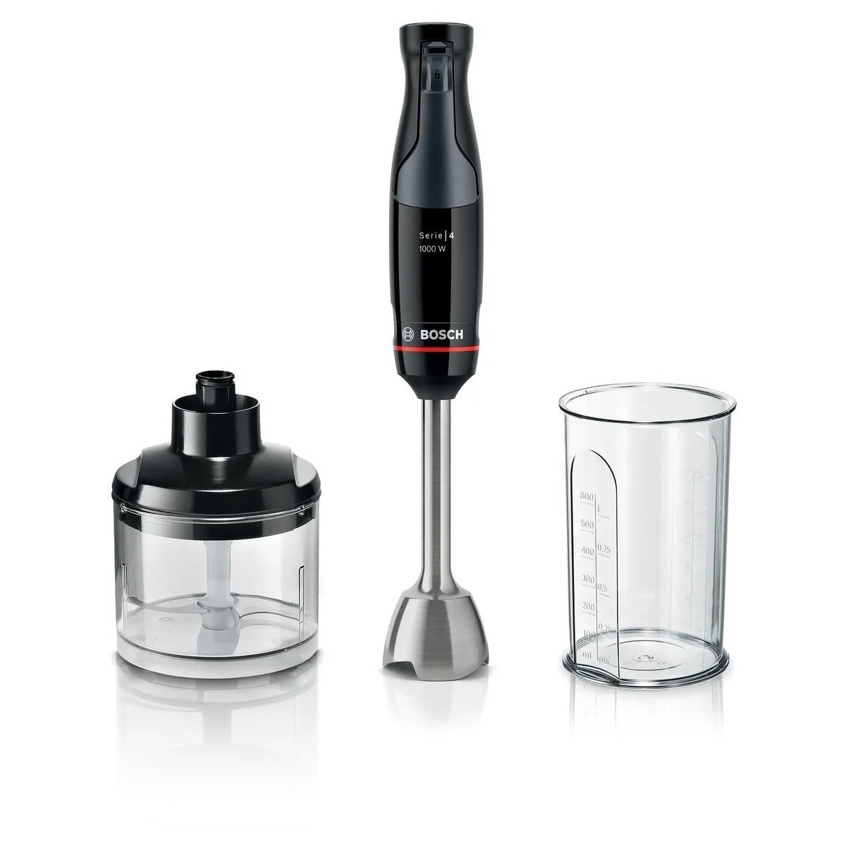 Imagem 0 de Varinha Mágica Bosch Serie 4 ErgoMaster MSM4B620 de 1000 W - Preto e Antracite