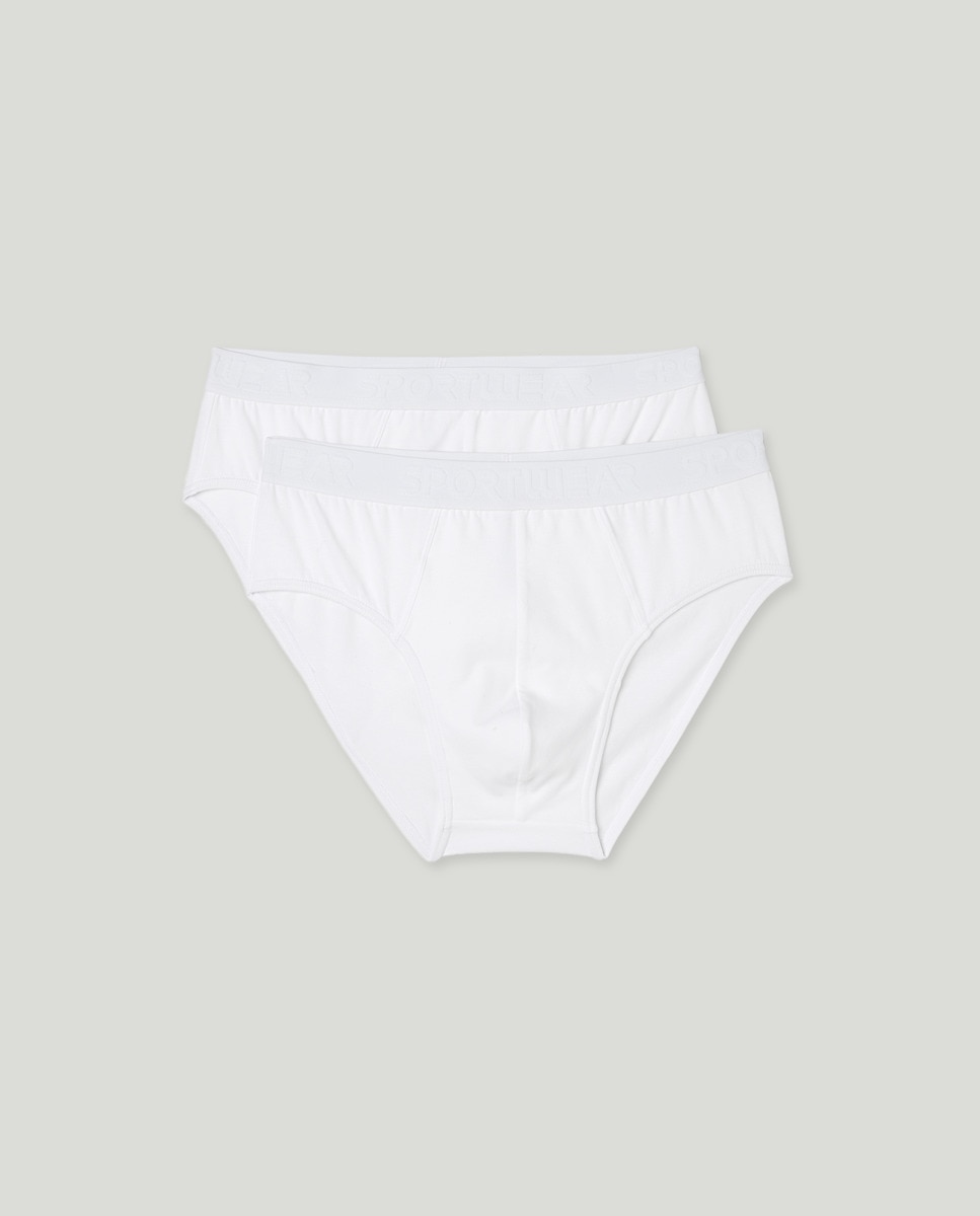 Imagen 0 de Pack 2 slips liso goma vista de hombre