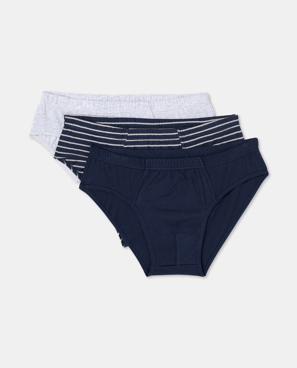 Pack 3 slips combinados de hombre Multicolor-1