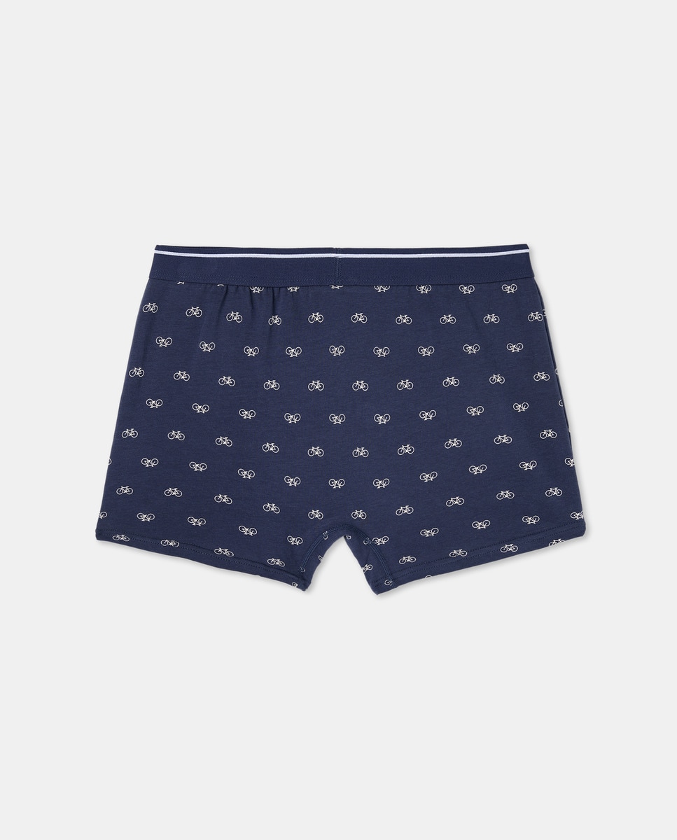 Pack 2 bóxers combinados de hombre Azul-2