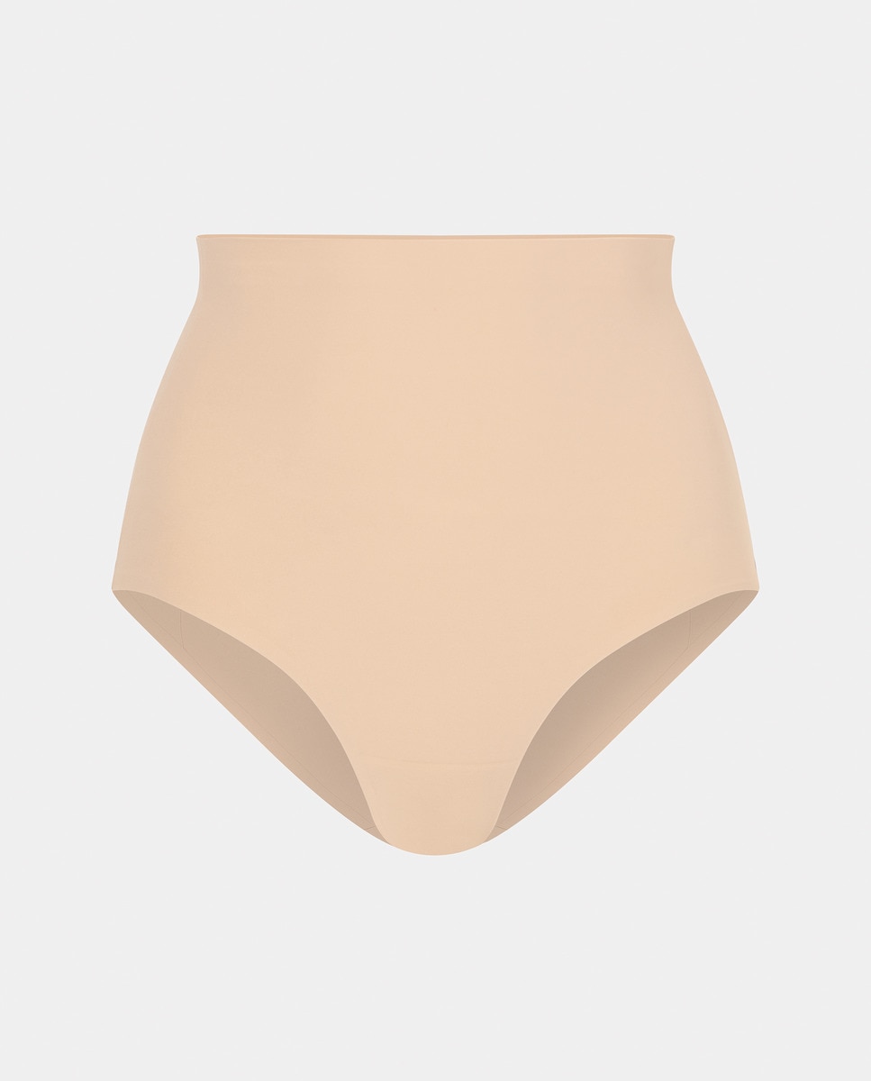 Cueca Moldadora Bege-4