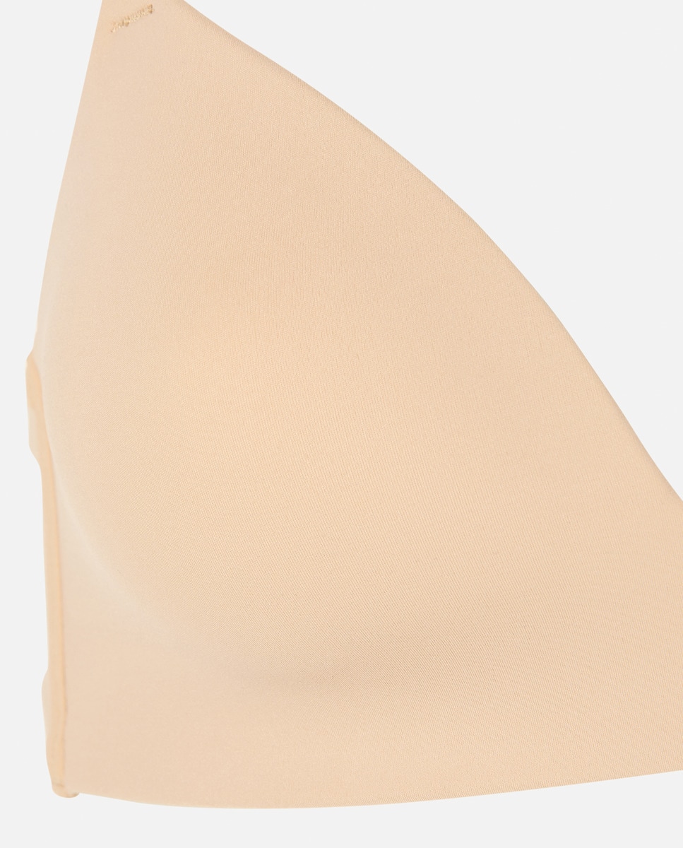 Soutien Triangular sem Aros Bege-5