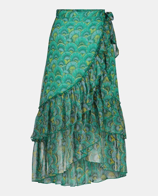Imagem 0 de Saia Midi com Estampado Floral