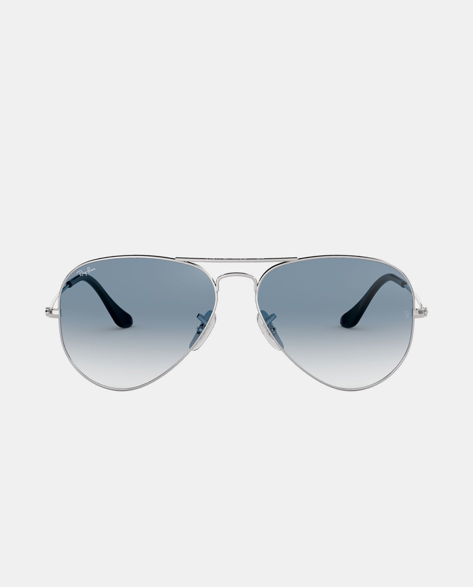 Gafas de sol Aviator de metal con lentes azules · Ray-Ban · El