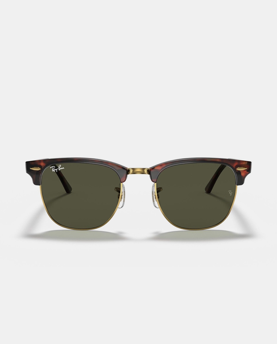 Gafas de sol Clubmaster cuadradas con montura metálica · Ray-Ban